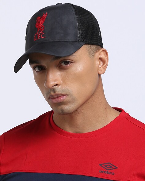 Buy Jet Black Caps Hats for Men by Altheory by AZORTE Online Ajio