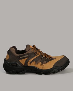 woodland Men Colourblock Lace-Up Shoes-picture-30