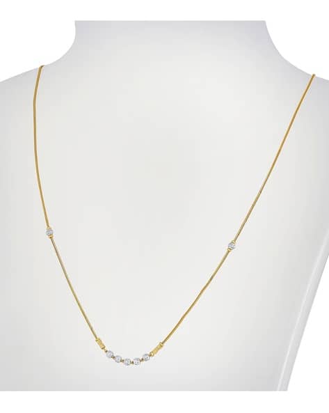 Buy Gold Necklaces Pendants for Women by Reliance Jewels Online