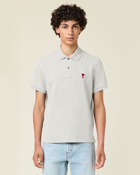 Buy AMI PARIS Ami De Coeur Organic Cotton C Online | Ajio.com
