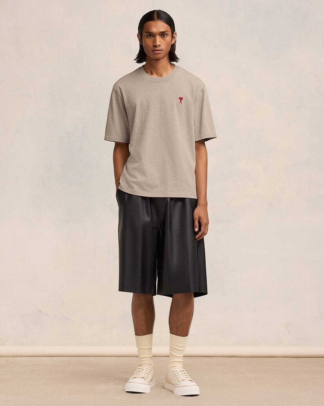 Buy Beige Tshirts for Men by Ami Paris Online | Ajio.com