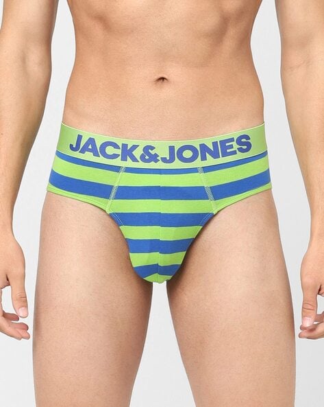 Jack & Jones Striped Cotton Briefs