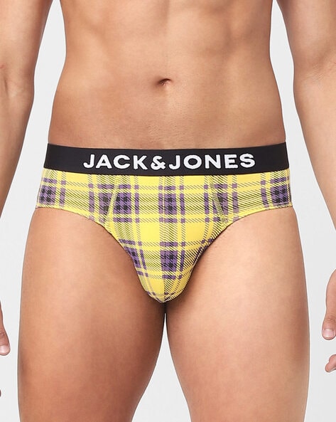 Jack & Jones Checked Regular Briefs