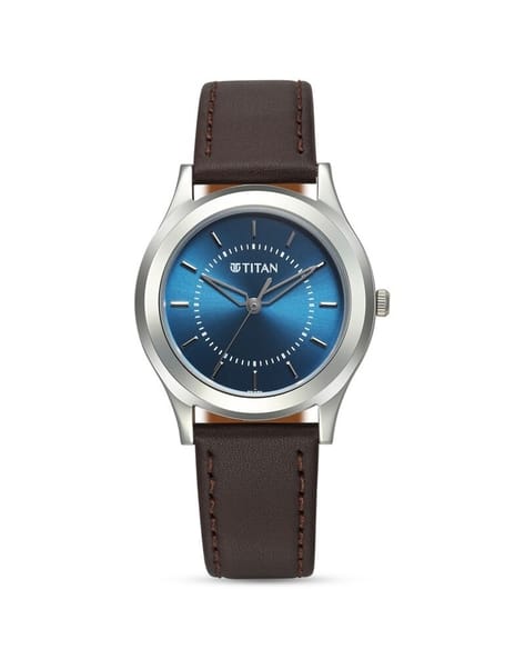 Men Karishma Zing Leather Strap Analogue Watch 1648SL01