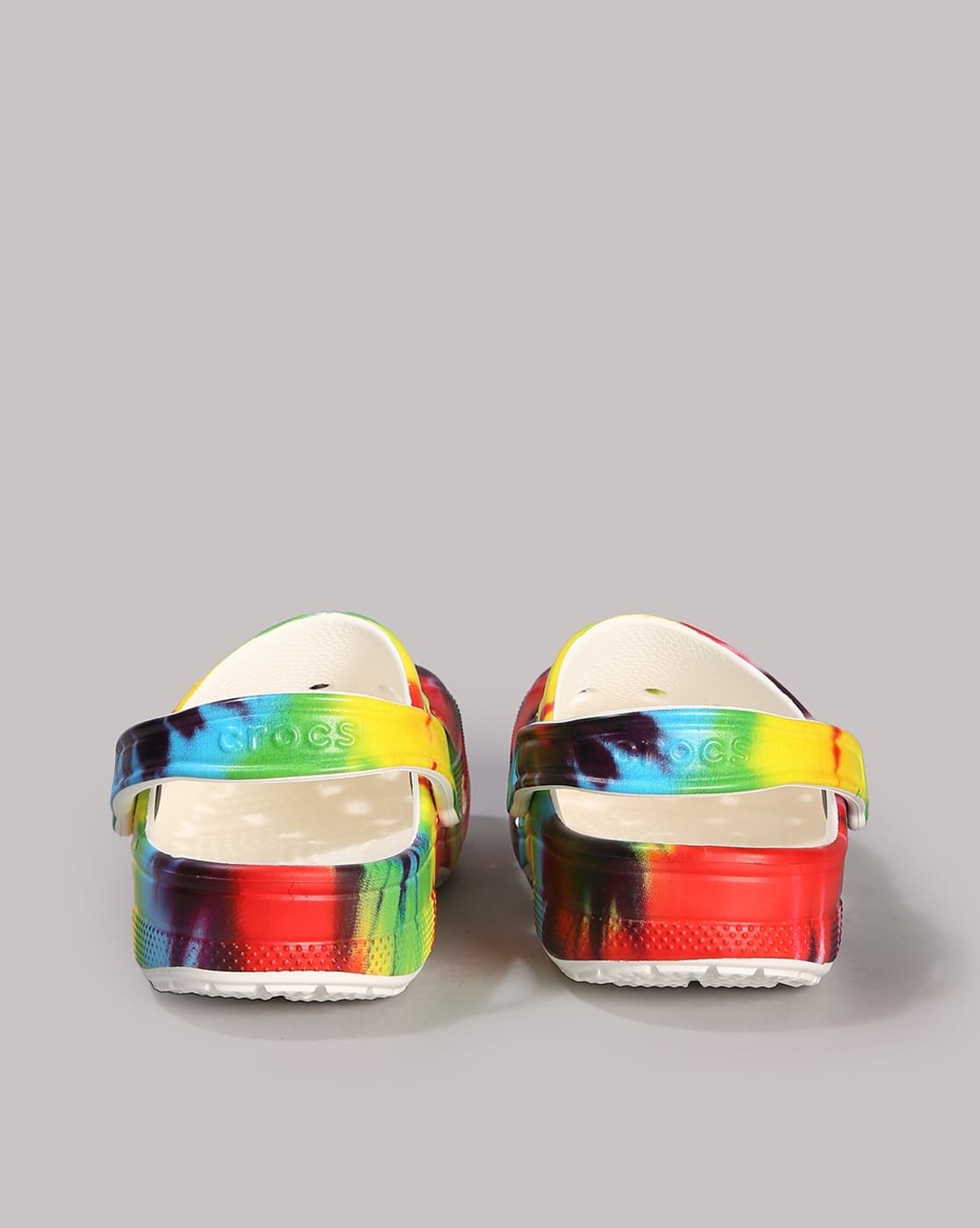 Clog Rainbow Crocs Sandals Sandals Multicolor Platform Crocs