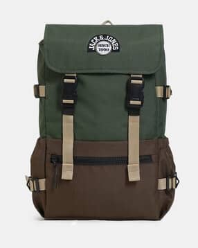 jack & jones Men 15" Colourblock Laptop Backpack with Adjustable Shoulder Straps-picture-36