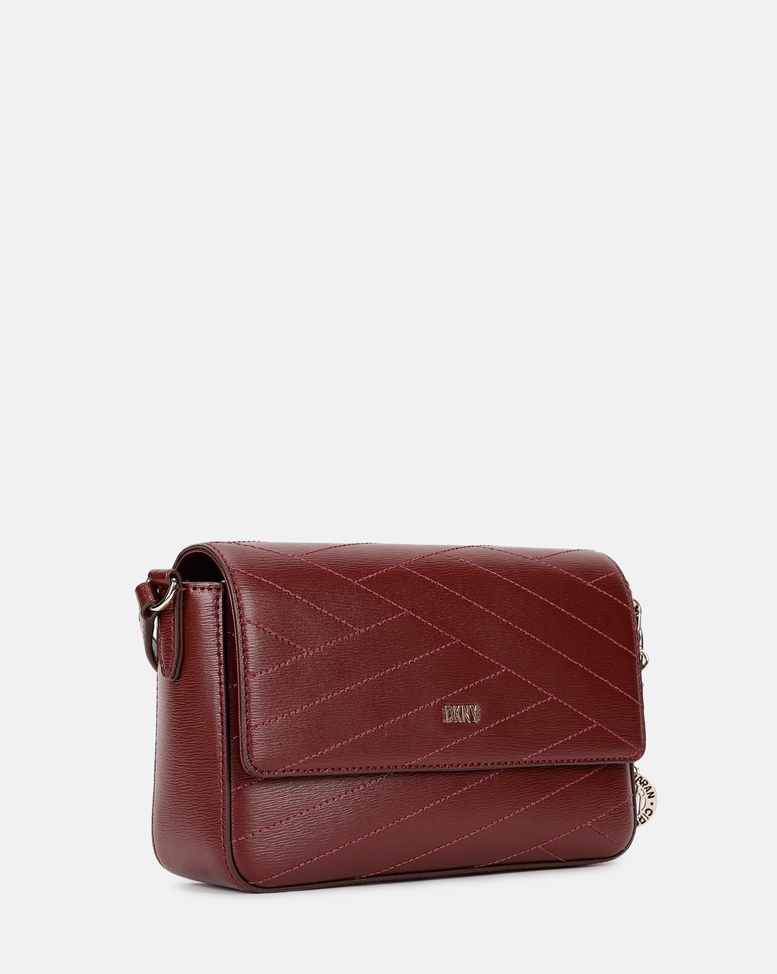 Dkny Lilian Chain Flap Red Crossbody online Bag