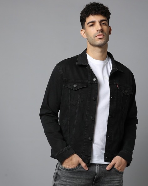 Buy Black Jackets Coats for Men by LEVIS Online Ajio