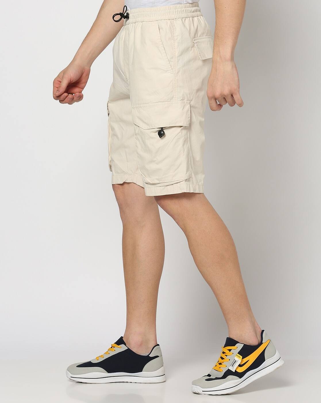 Men Slim Fit Cargo Shorts