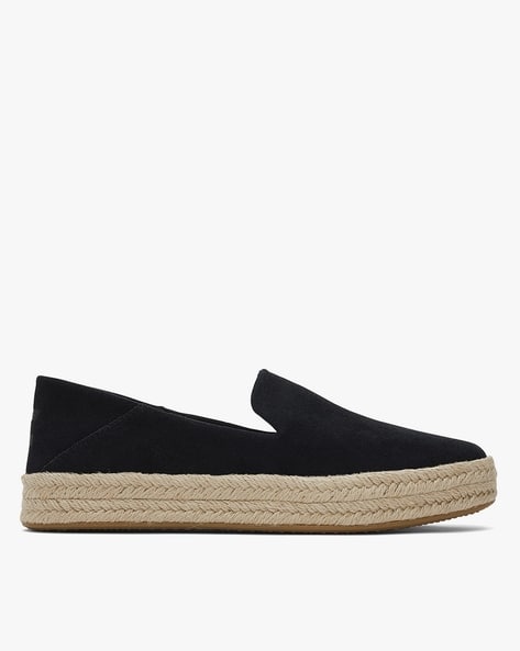 Carolina Suede Platform Espadrilles