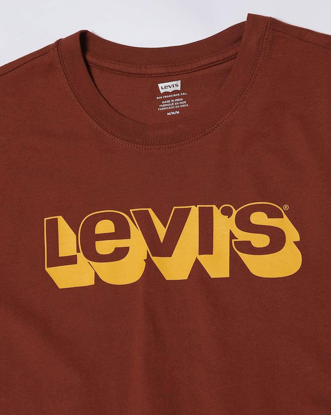Buy Brown Tshirts for Men by LEVI'S Online