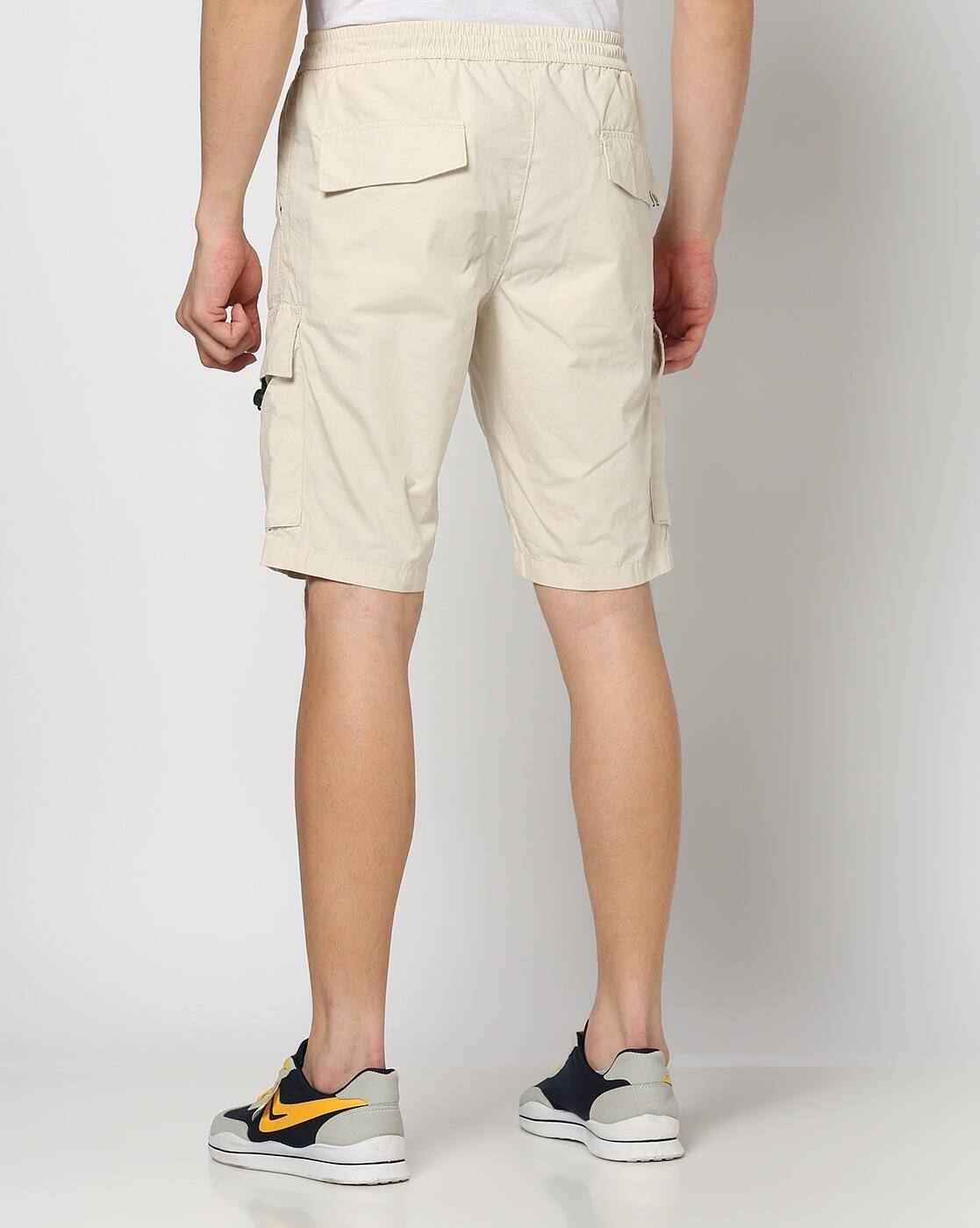 Men Slim Fit Cargo Shorts