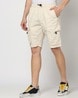 Buy Cream Shorts & 3/4ths for Men by DNMX Online | Ajio.com