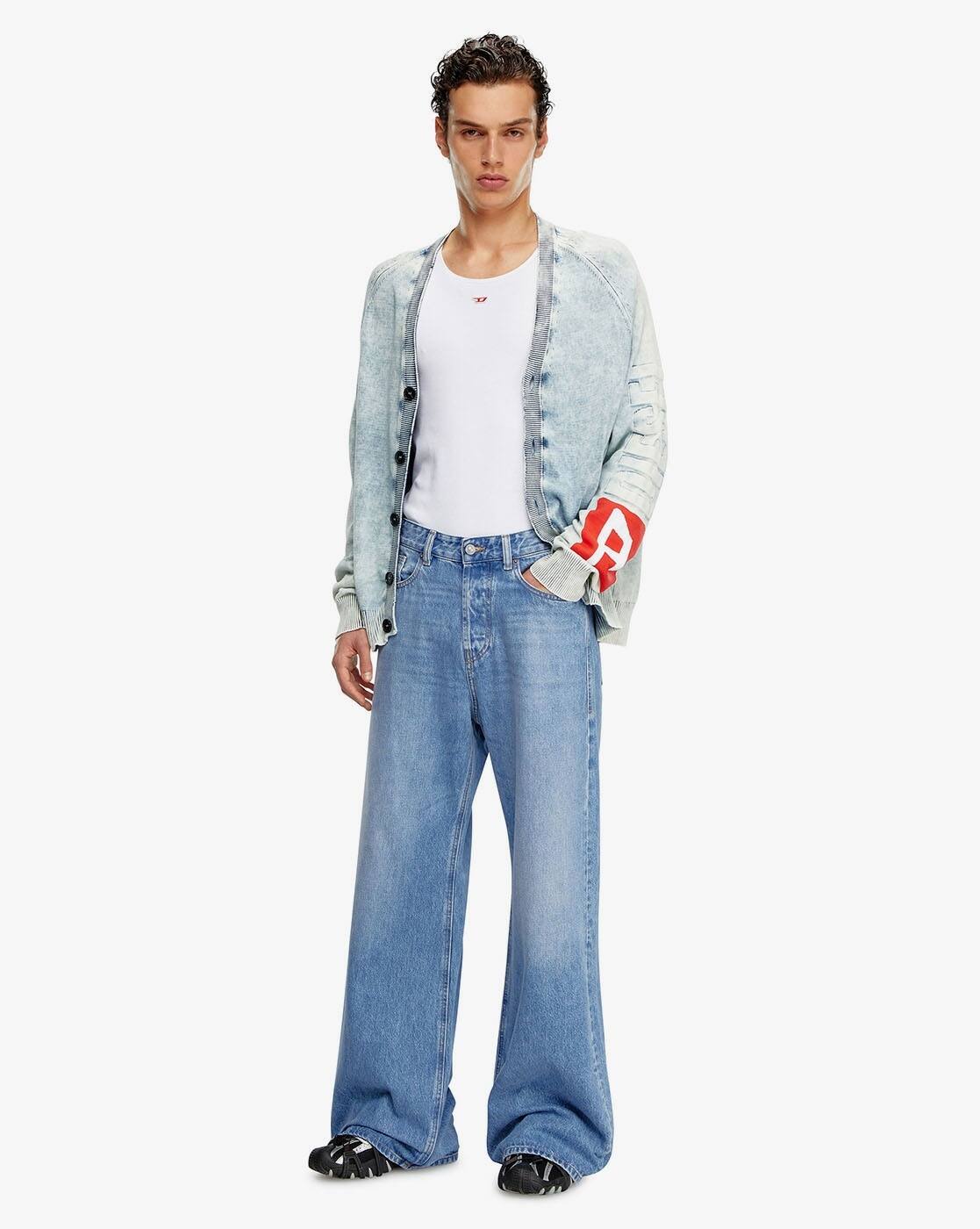 Buy DIESEL 1996 D-Sire Straight Fit Cotton Jeans | Blue Color Men 