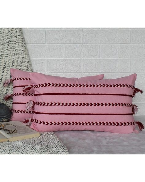 Blush pink fashion cushions