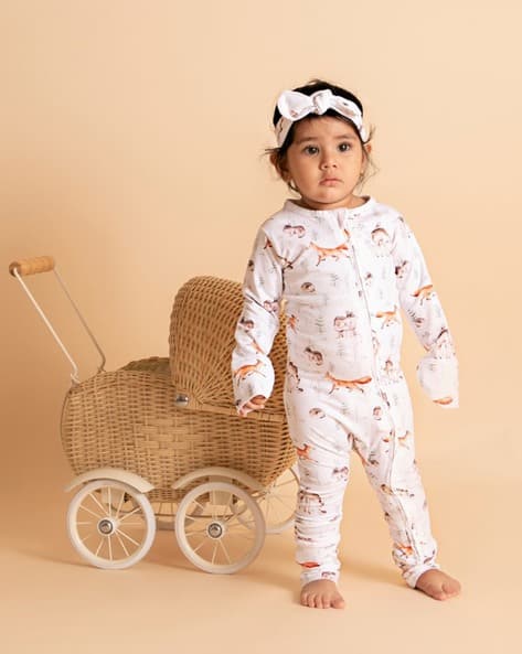 Buy White Bodysuits for Infants by Cot Candy Online