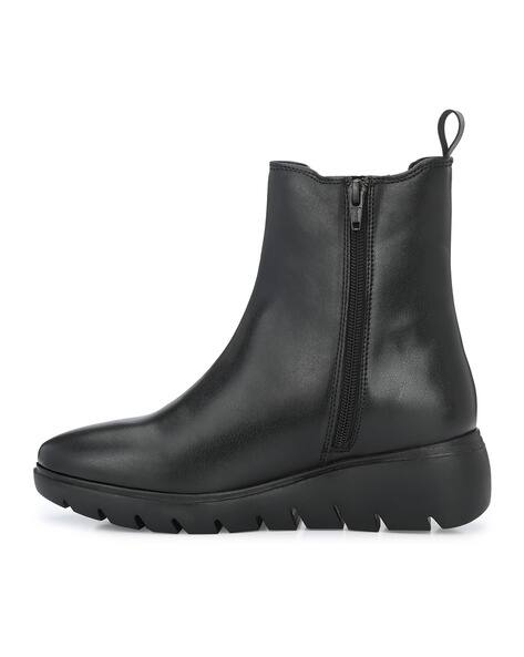 Buy Black Boots for Women by DELIZE Online