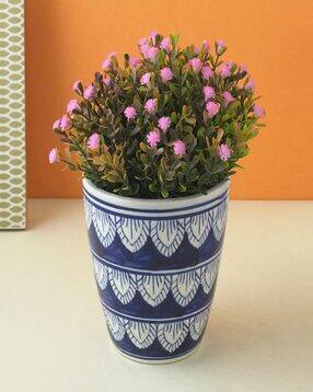 Worli Art Table Top Ceramic Planter-image-9