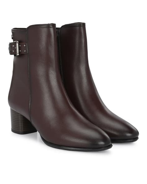 Buy Brown Boots for Women by DELIZE Online