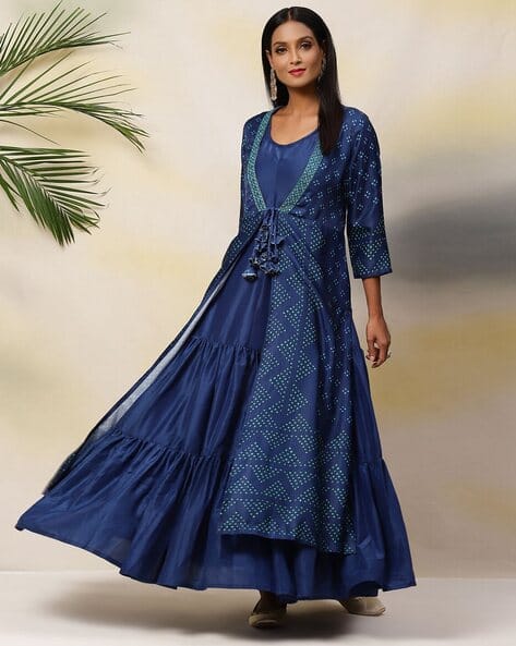 Buy Blue Dresses & Gowns for Women by Biba Online
