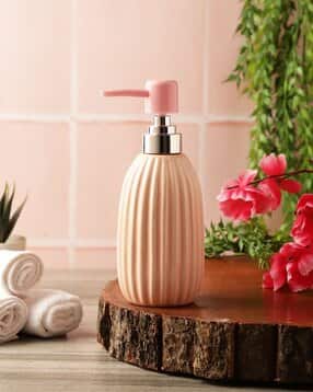 the decor mart Ribbed Soap Dispenser-picture-12