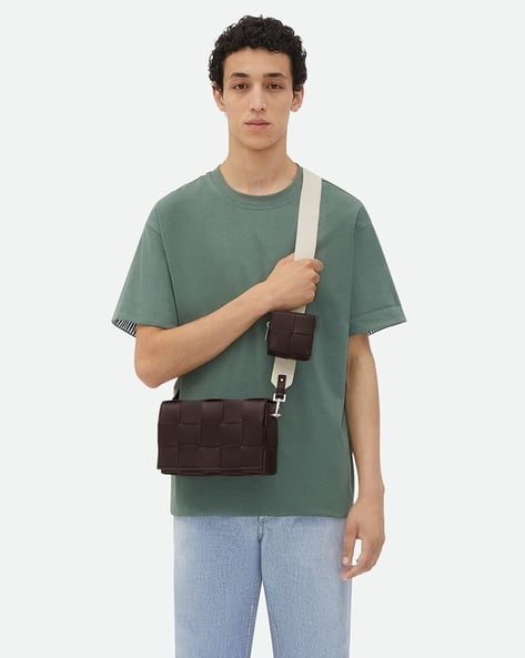 Buy BOTTEGA VENETA Cassette Versatile Strap Messenger Bag | Brown