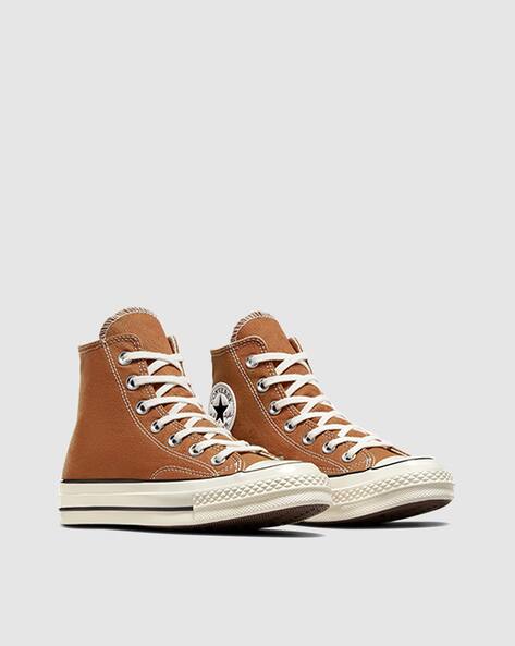 tan canvas high tops mens