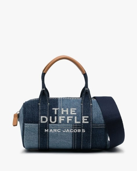 Buy MARC JACOBS The Denim Mini Duffle Bag Online | Ajio.com