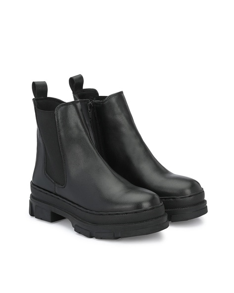 Delize Chelsea Boots with Pull-Up Tabs