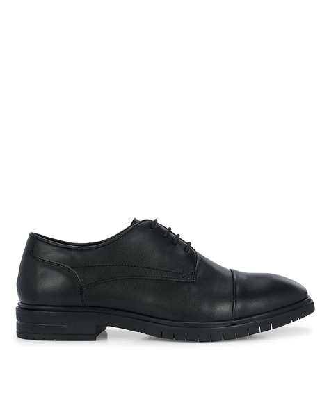 Delize Men Round-Toe Lace-Up Shoes