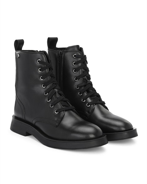 Delize Ankle-Length Boots with Zip Closure