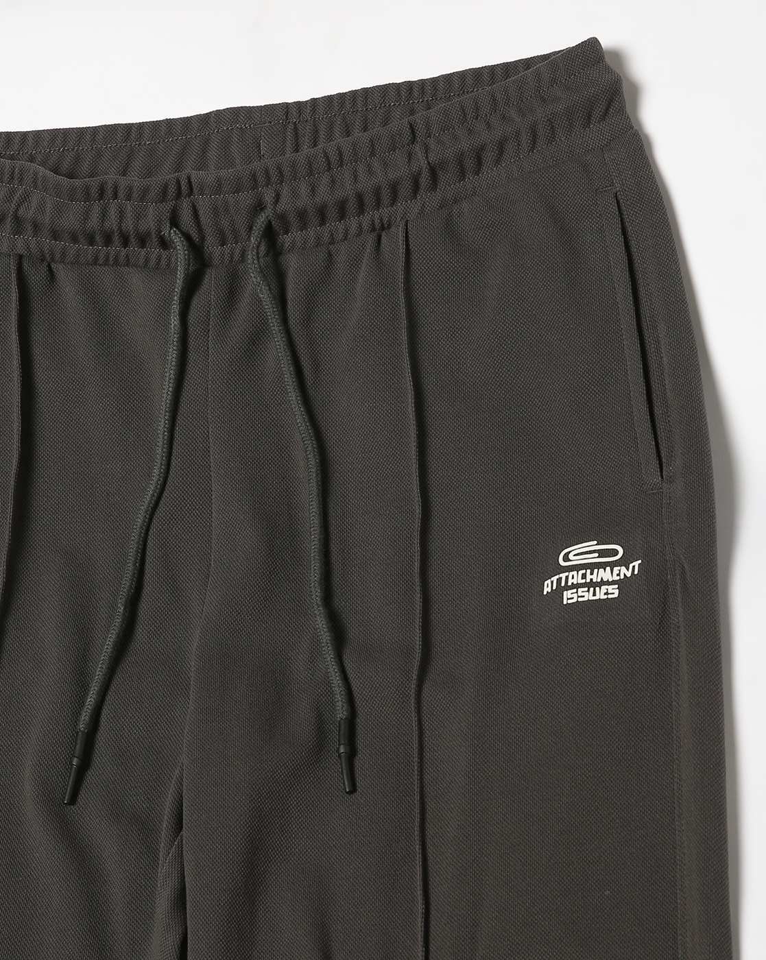 Buy Charcoal Grey Track Pants for Men by YOUSTA Online | Ajio.com