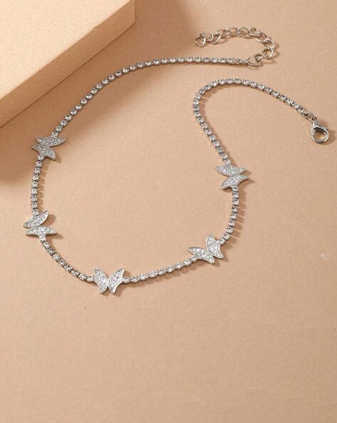 Buy Silver-Toned Necklaces Pendants for Women by Fashion Frill