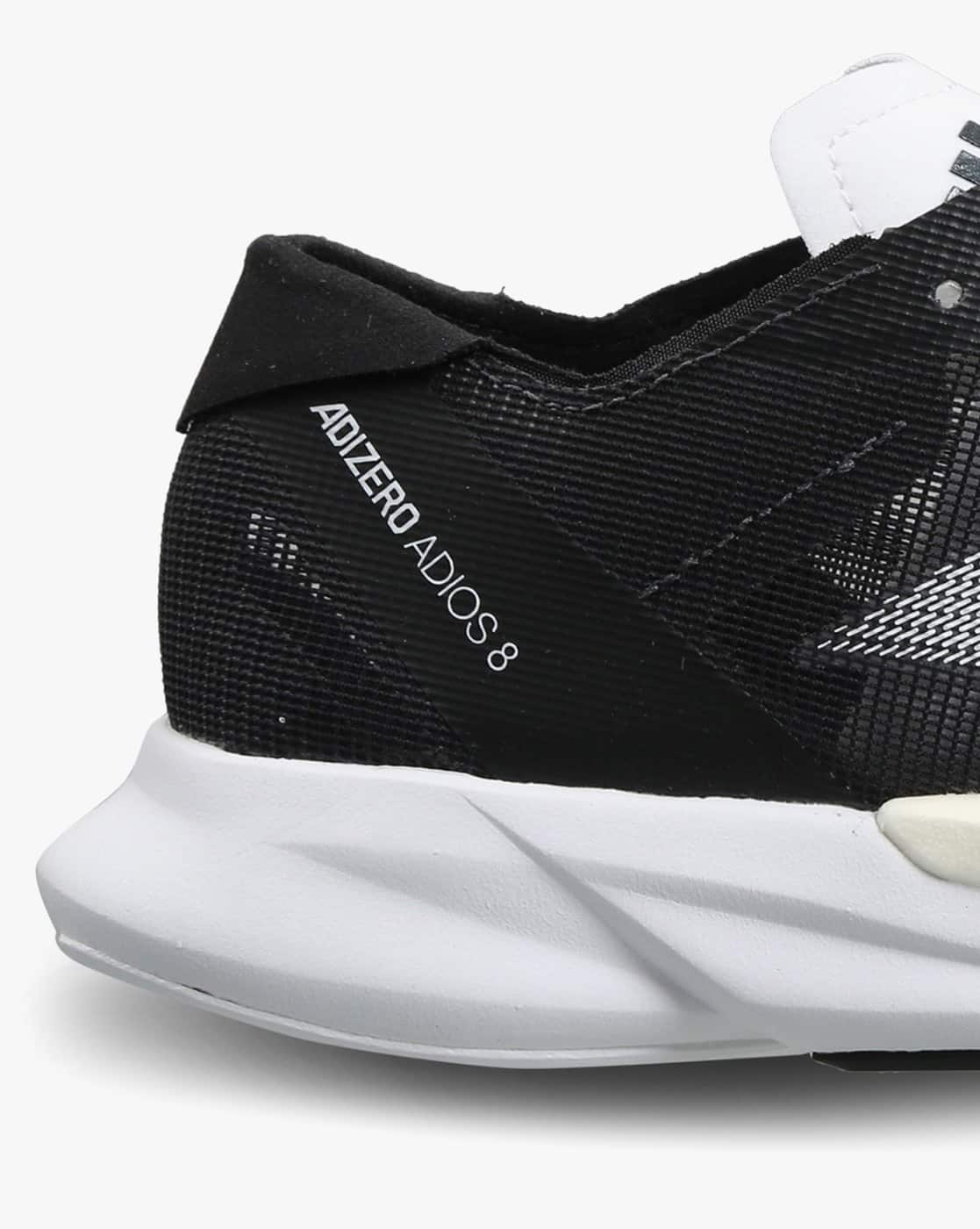 Buy ADIDAS Adizero Adios 8 Lace-Up Running Shoes | Black Color