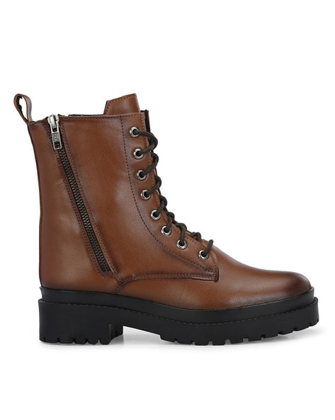 Delize Men Ankle-Length Lace-up Boots