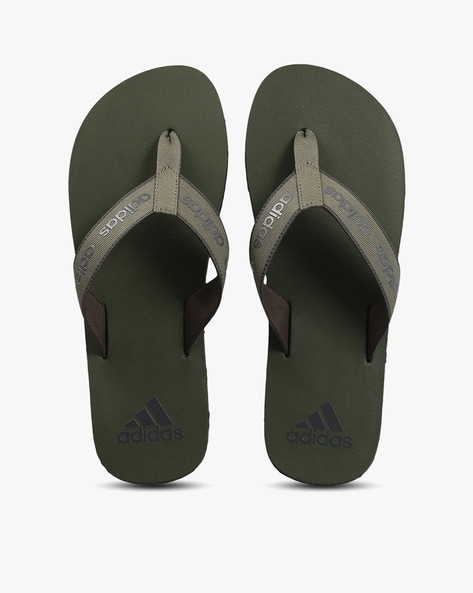 Adidas Men Snozo Beach Thong-Strap Flip-Flops