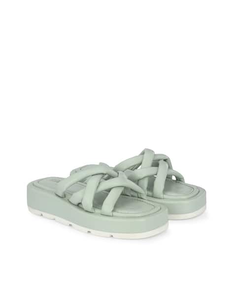 DELIZE Criss-Cross Strap Platforms