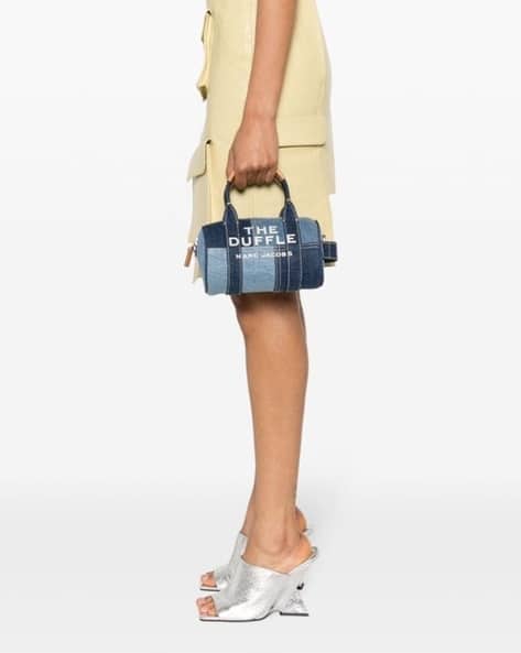 Buy MARC JACOBS The Denim Mini Duffle Bag | Denim Blue Color Women