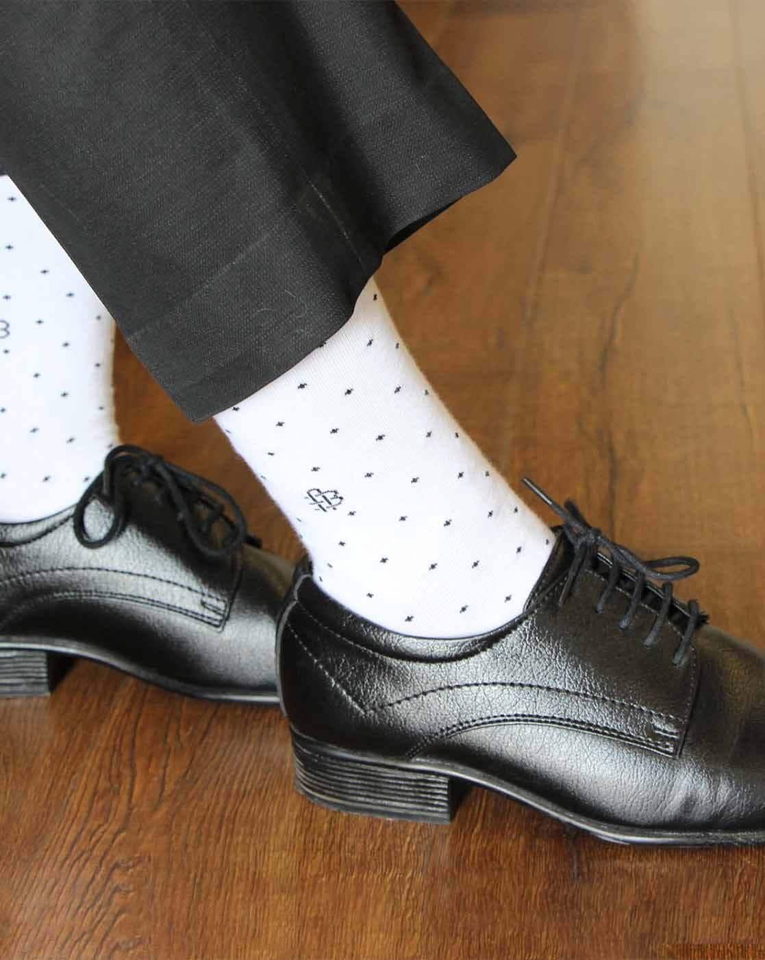 Buy White Socks for Men by BONJOUR Online