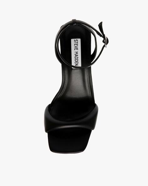 Price History of STEVE MADDEN Bibi Chunky-Heeled Sandals from Ajio