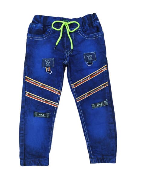 Buy Blue Jeans for Boys by FASHION GRAB Online
