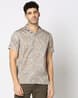 Lee Beige Cotton Men T-Shirt main image 1