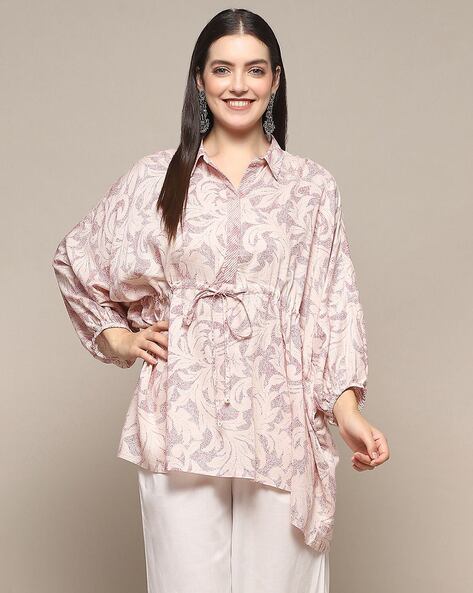 Buy Pink Kurtis Tunics for Women by Biba Online Ajio