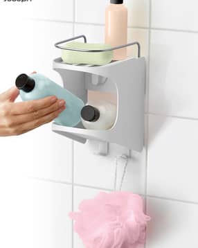 joseph joseph Capsule Compact 2-Tier Shower Shelf-picture-13