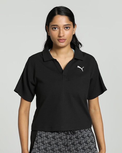 Buy Black Tshirts for Women by PUMA Online | Ajio.com