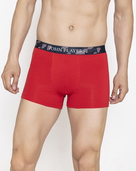 Cotton Trunks with Contoured Crotch