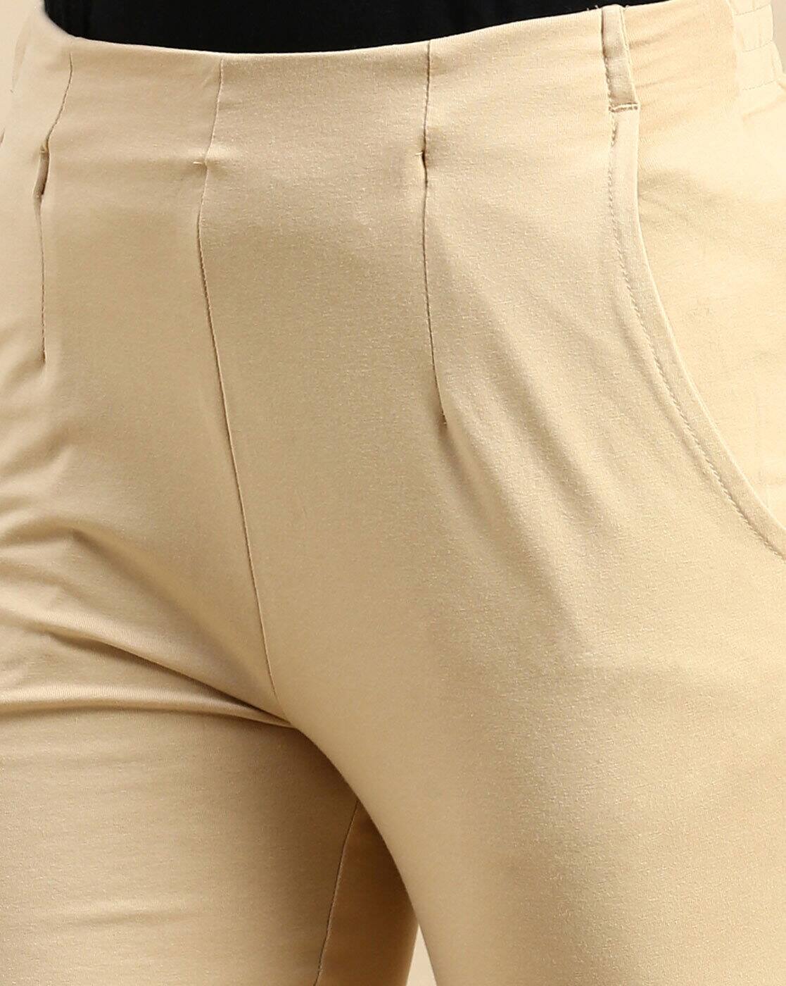 Slim Fit Trousers with Insert Pockets