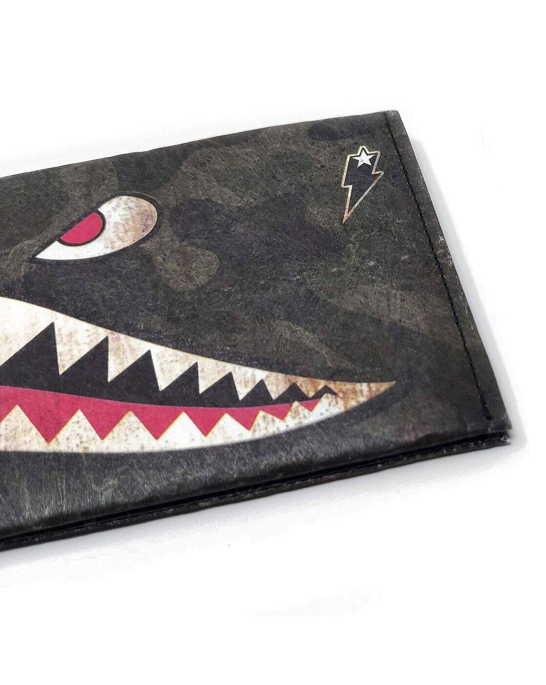 SHARK MINI WALLET WGM SPRAYGROUND SHARK PATTERN WALLET WHITE SHARK