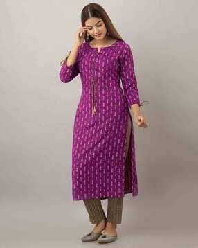 ftdiva Women Printed Straight Kurta-picture-27
