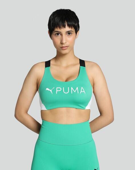 4Keeps Eversculpt Brand Print Sports Bra